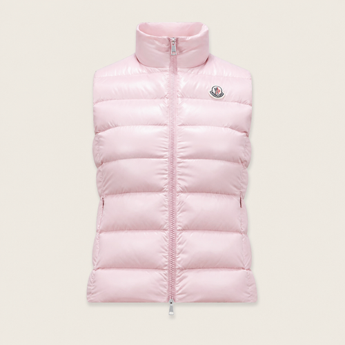Doudoune sans manche Moncler — Rose