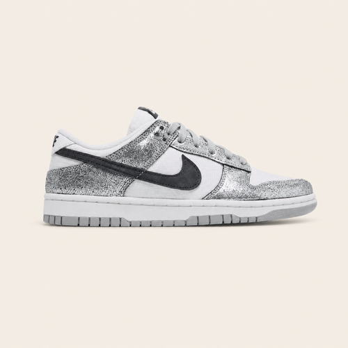 Dunk Low "Golden Goose" — Argenté