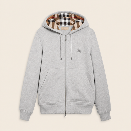 Veste Burberry Zip — Gris