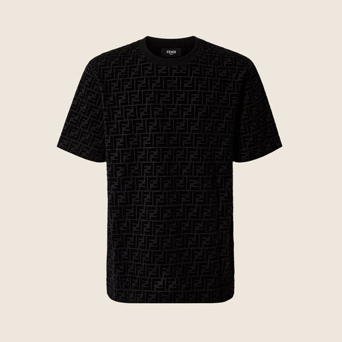 Tee-shirt Fendi — Noir monogramme