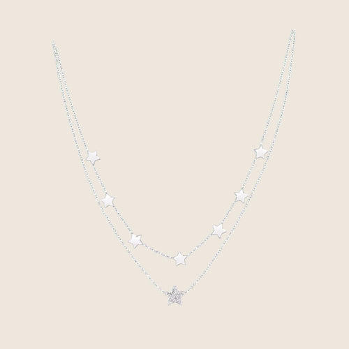 Collier Swarovski — Argent