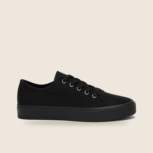 Baskets en toile Wise — Noir