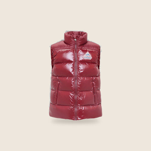 Doudoune sans manche Pyrenex — Rouge bordeaux